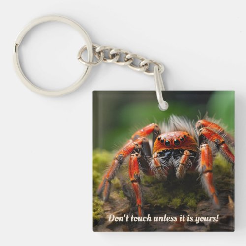 ️ Red Arachnid Marvel  Keychain
