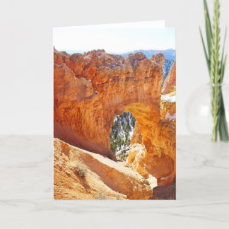 Red Arches Greeting Card