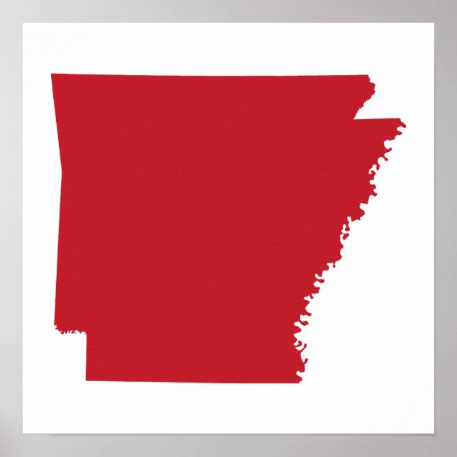 Red Arkansas Poster (Front)