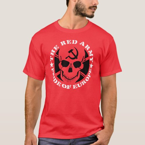 Red Army _ Pride of Europe T_shirt