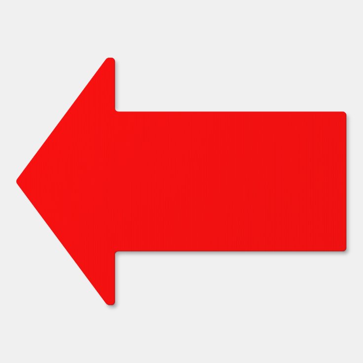 Red Arrow Sign | Zazzle