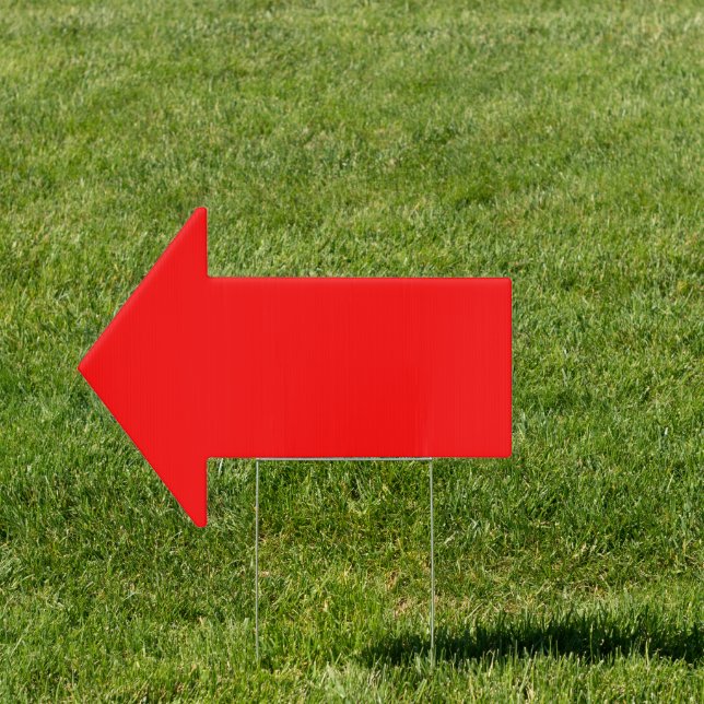 Red Arrow Sign (Insitu)