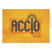 Red Art Deco ACCIO™ Spell Graphic (Front Horizontal)