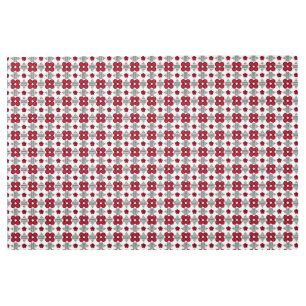 Red Art Deco Pattern