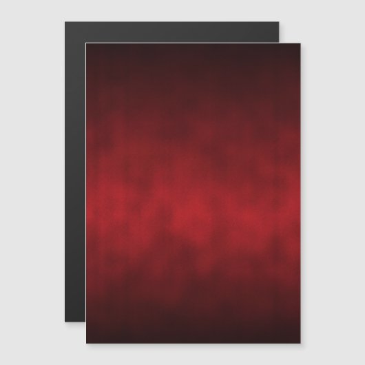 Red Artsy Gothic Ombre (Front/Back)