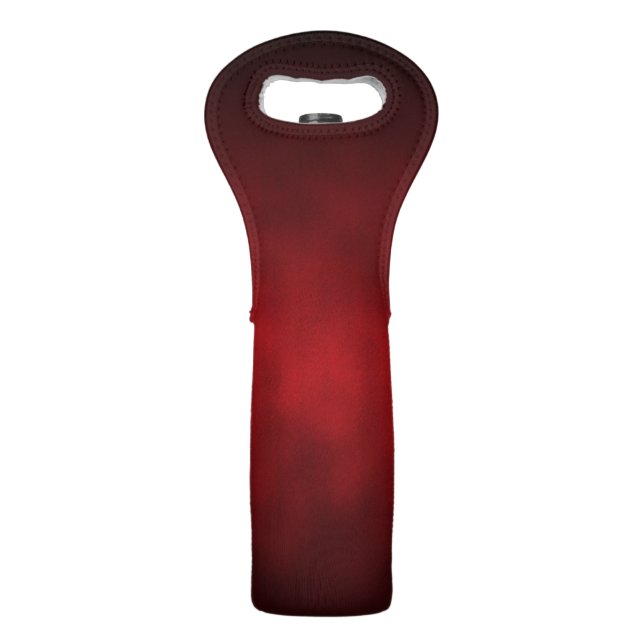 Red Artsy Gothic Ombre Wine Bag (Front)
