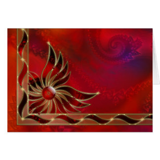 Red As the Flame Card