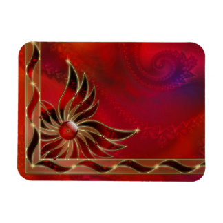 Red As the Flame Flexible Magnet