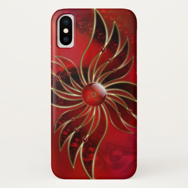 Red As the Flame iPhone Case-Mate iPhone X Case