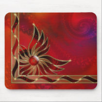 Red As the Flame Mousepad