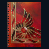Red As the Flame Notebook