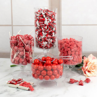 Red Assorted Candy Mini-Buffet Assorted Candy Favors