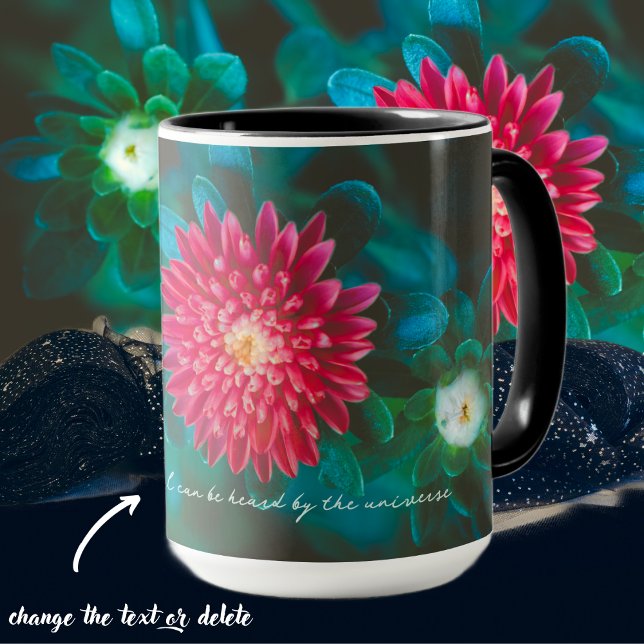 Red aster flower mug (Creator Uploaded)