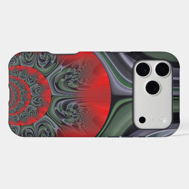 Red Aurora" Art Print Case-Mate iPhone Case (Back (Horizontal))