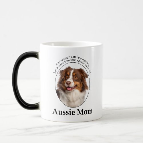Red Australian Shepherd Mom Magic Mug