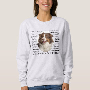 Red Australian Shepherd Traits Sweatshirt