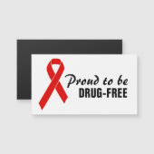 Red Awareness Ribbon + your message (Front/Back)