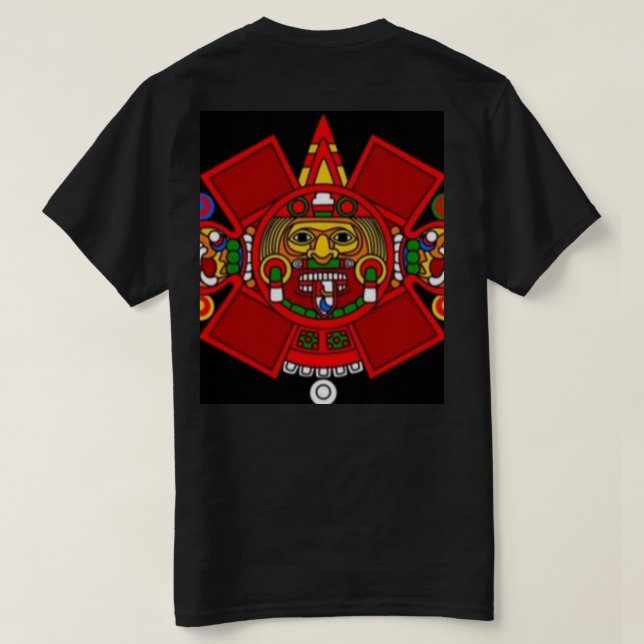 Red Aztec T-Shirt (Design Back)