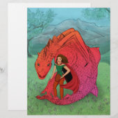 Red Baby Dragon (Front/Back)
