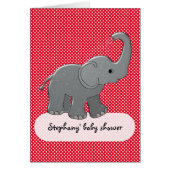 red baby elephant (Front)