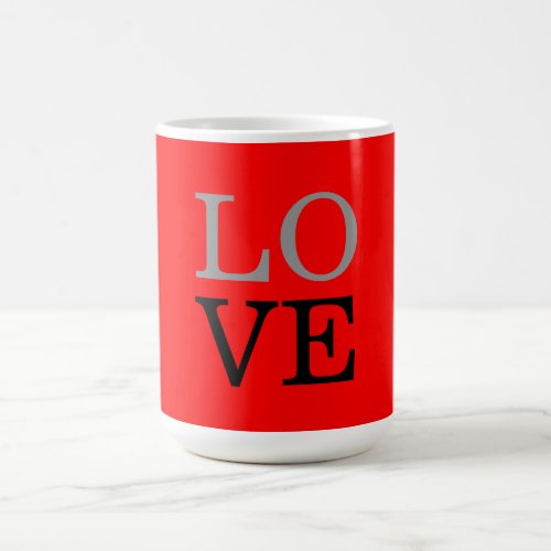 Red Background Love Wedding  Coffee Mug