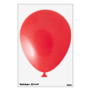 Red Balloon 1 of 3 Wall Sticker