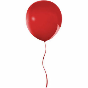 Red Balloon 1 Pin Cutout
