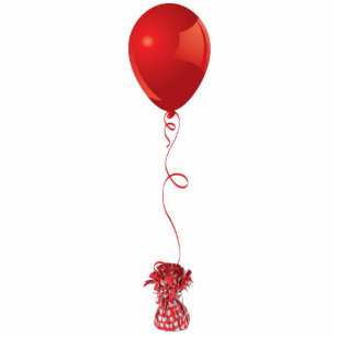 Red Balloon 2 Pin Statuette