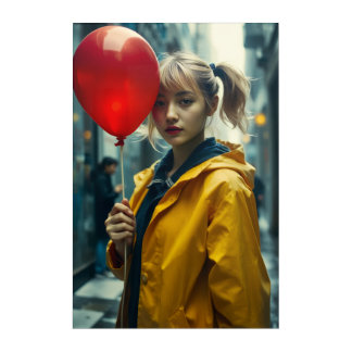 Red Balloon Acrylic Print
