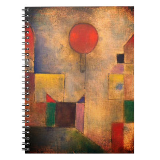 Red Balloon by Paul Klee Notebook