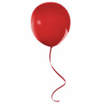 Red Balloon Magnet<br><div class="desc">Acrylic photo sculpture magnet with an image of a bright red balloon tied with a red ribbon. See matching acrylic photo sculpture pin,  ornament and sculpture. See the entire Birthday Magnet collection in the SPECIAL TOUCHES | Party Favors section.</div>