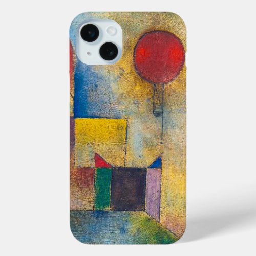 Red Balloon  Paul Klee  iPhone 15 Plus Case