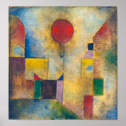 Red Balloon | Paul Klee | Poster