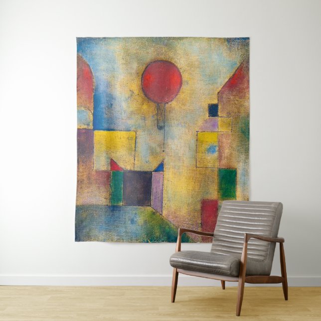 Red Balloon | Paul Klee | Tapestry (In Situ)