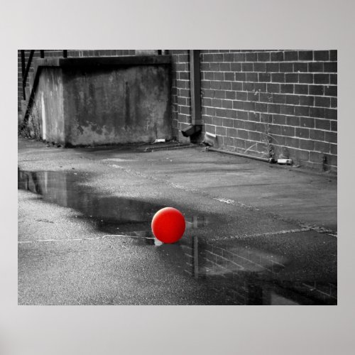 Red Balloon Poster