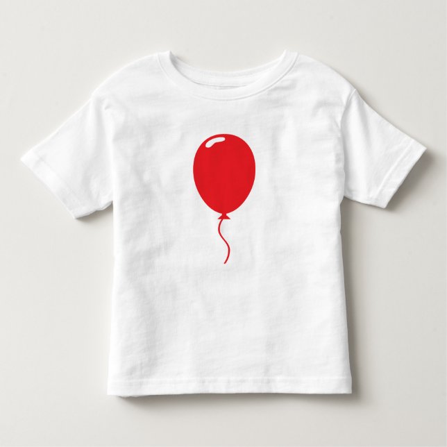 Red Balloon Toddler T-shirt (Front)
