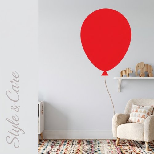 Red Balloon Wall Decal Classic Home Wall Decor