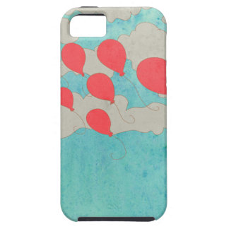 Red Balloons iPhone SE/5/5s Case