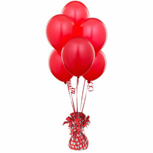 Red Balloons Ornament