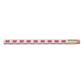 Red Baltimore Maryland Crab Beach Ocean Seafood Pencil (Rotated 270)
