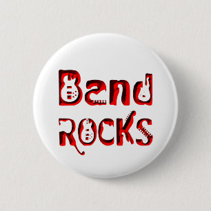 Red Band Rocks in Red Button