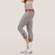 Red Band Zebra Print