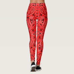 Red Bandana Leggings