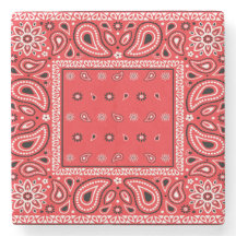 Red bandana paisley bandanas country rap hip hop f