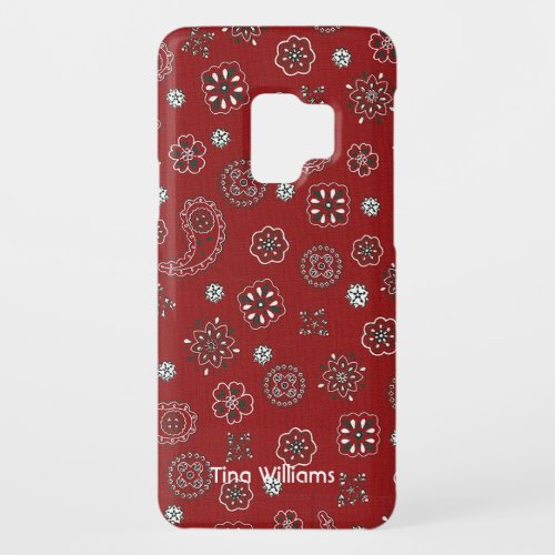 Red Bandana Samsung Galaxy 3G Case