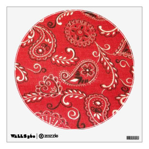 Red Bandana Wall Decal