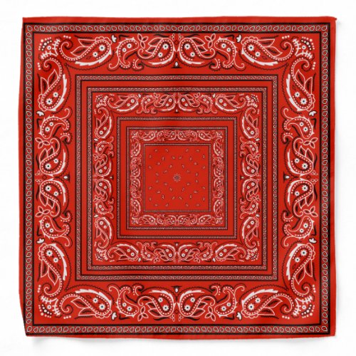 Red Bandanarama Bandana