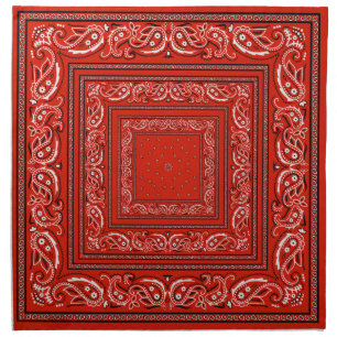 Red Bandanarama Cloth Napkin