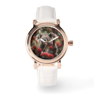 Red Banksia Tree With Koala Bear, Watch