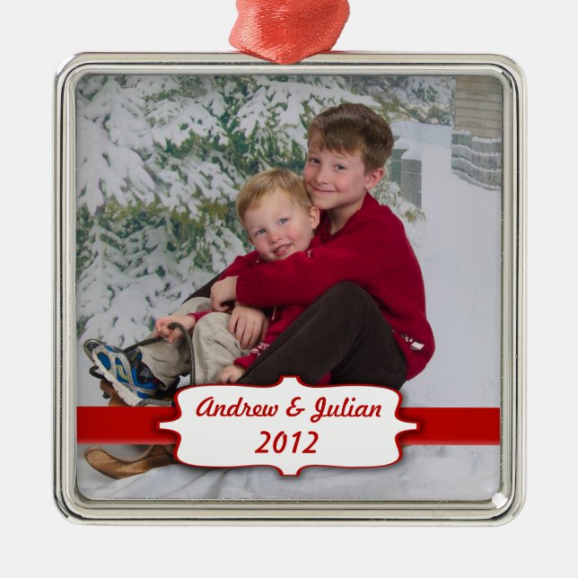 Red Banner Ornament 2 (Front)